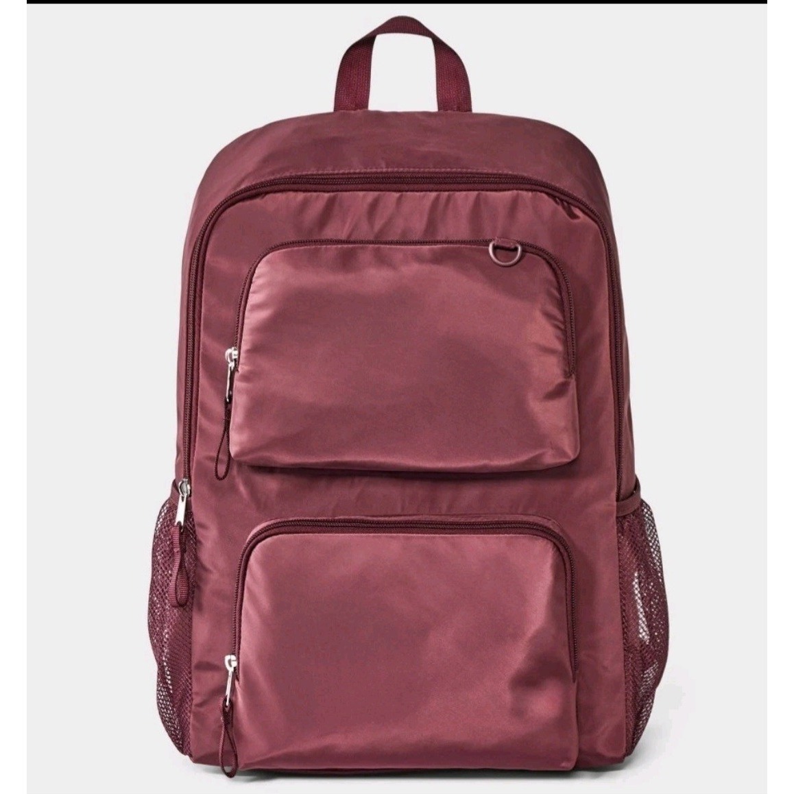 Kids 18" Two Pocket Backpack - Art Class Red Tak3287 Responsible Style Nwt